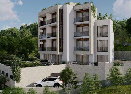 Apartments in a new building in Tivat